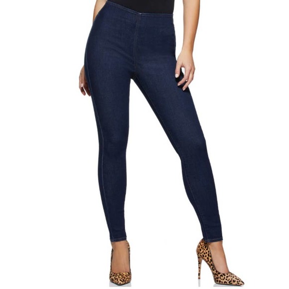 Curvy High Waist Pull On Jeggings- Size 16WS - Picture 1 of 5